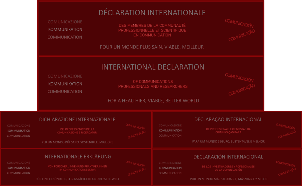 Déclaration international en 6 langues
